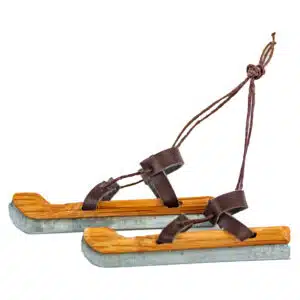 Houtjes sleutelhanger